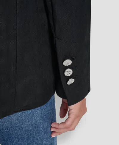 Dkny Women's Long-sleeve Blazer In Black