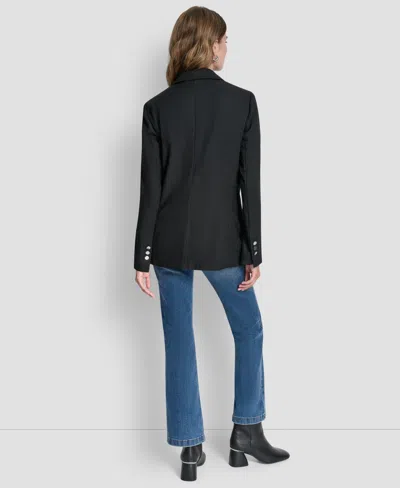 Dkny Women's Long-sleeve Blazer In Black