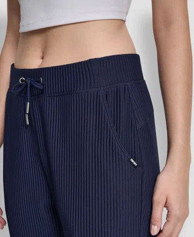 Dkny Women's High-rise Jogger Pants In Blue
