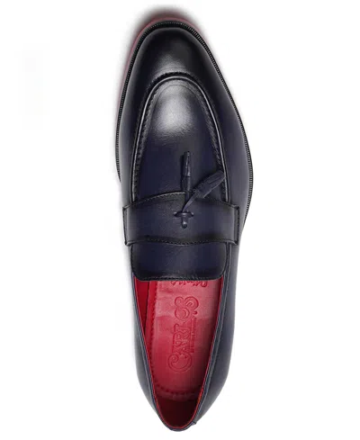 Carlos By Carlos Santana Men's Encore Tassel Slip-on Loafers In Black