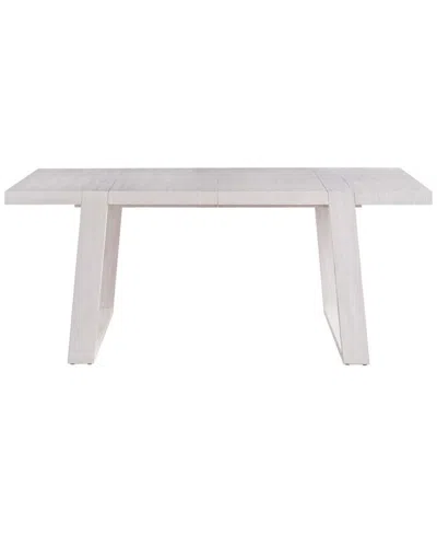 Universal Furniture Dwell 30" Wood Rectangular Dining Table In White