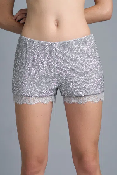 Basix Black Label Black Shorts In Gray