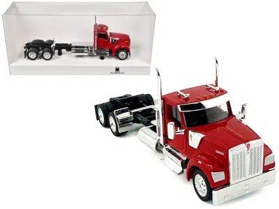 Ho Logistics Replicas Kenworth W990 2-axel Day Cab Red 1/87 (ho) Plastic Model Car By Ho Logistics