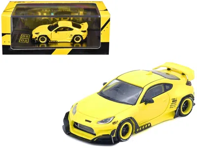 Inno Models Toyota Gr86 "pandem" Rhd (right Hand Drive) Yellow 1/64 Diecast Model Car By