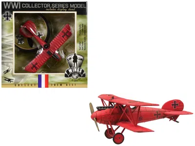 Wings Of The Great War Albatros D. Va Aircraft "manfred Von Richthofen Jagdstaffel 11" (1917) German Luftwaffe 1/72 Model A