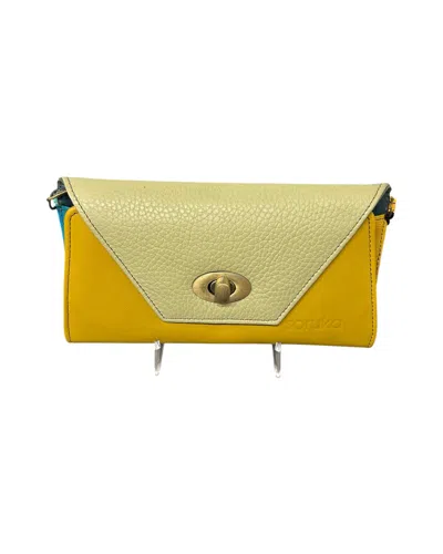 Soruka Women's Secret Clutch Wallet In Mustard In Yellow