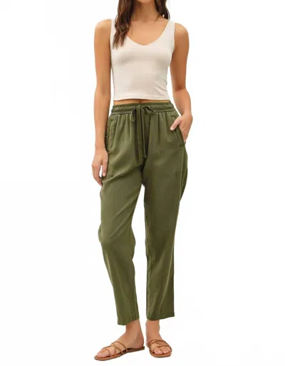 Be Cool Elliot Pants In Olive In Green