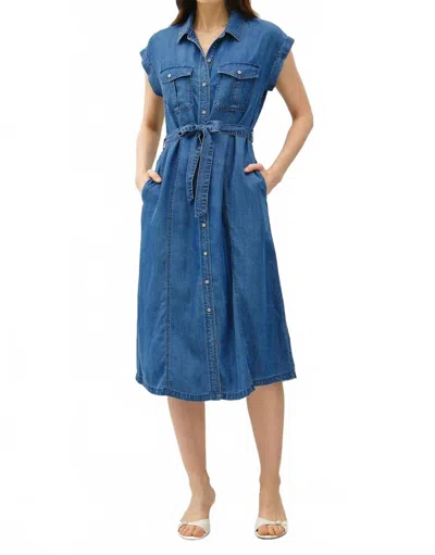 Be Cool Sylvan Dress In Denim In Blue