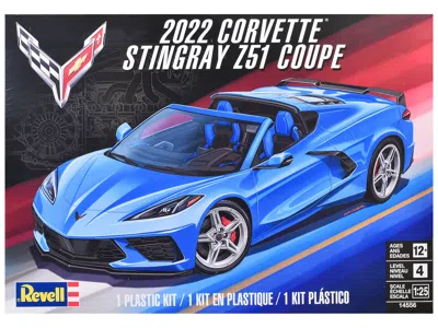 Revell Level 4 Model Kit 2022 Chevrolet Corvette Stingray Z51 Coupe 1/25 Scale Model By