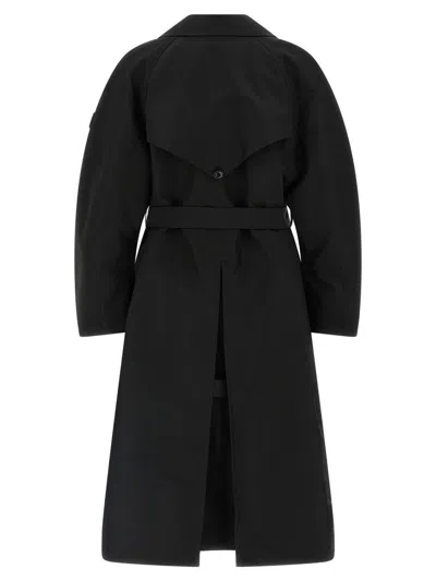 Moncler Genius Moncler X Edward Enninful Zake Technical Trench Coat In Black