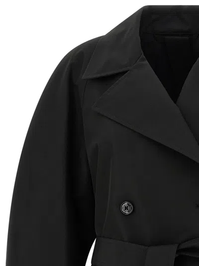 Moncler Genius Moncler X Edward Enninful Zake Technical Trench Coat In Black