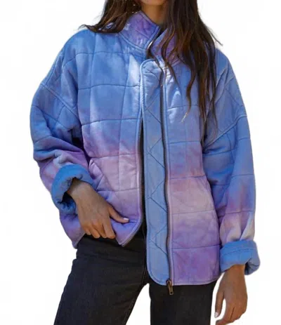 By Together Women's Catching Dawn Jacket In Blue Purple In Blue