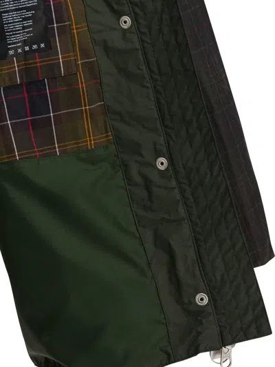 Barbour X Ganni Waxed Jacket In Brown