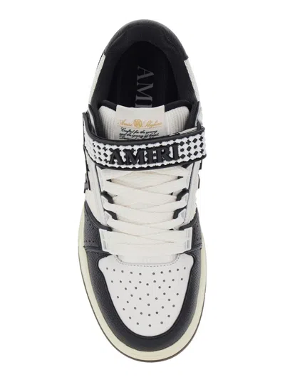 Amiri Multicolor Calf Leather Bos Taurus Athletic Sneakers In Multi