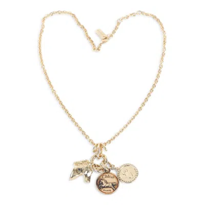 Chloé Vintage Gold Necklace In Gold