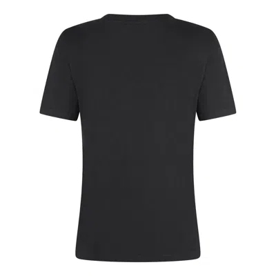 Chloé Chloe Flamingo Printed Cotton T-shirt In Black