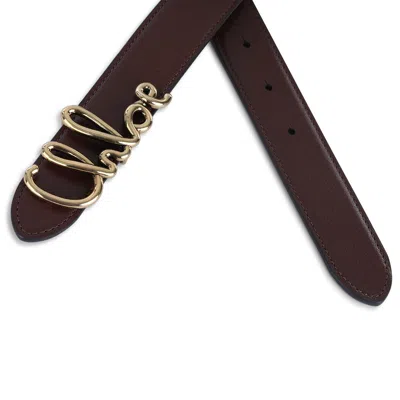 Chloé Belts Crafty Brown In Brown
