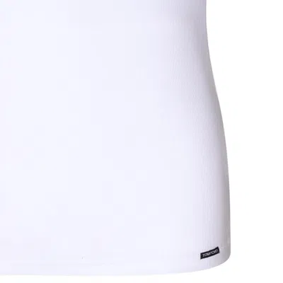 Tom Ford Sleeveless Crewneck T-shirt In Multi