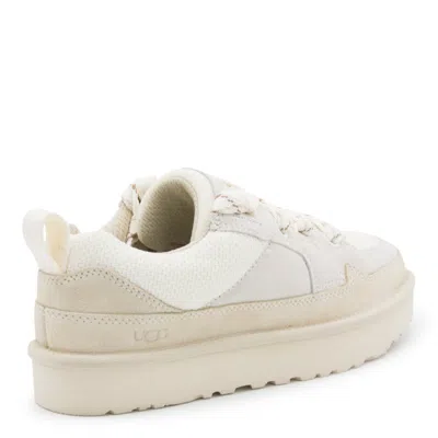Ugg Lo Lowmel Mesh And Suede Sneakers In Neutral
