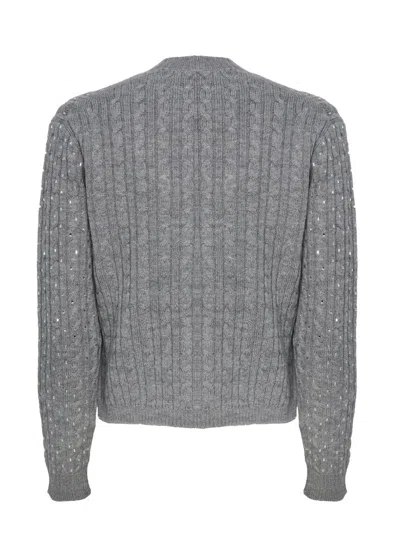Max Mara Sweaters In Gray