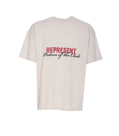 Represent T-shirts And Polos In Neutral