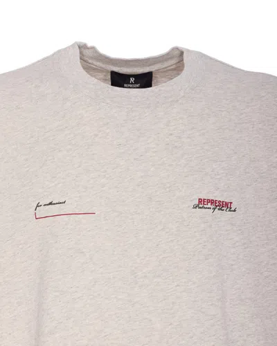 Represent T-shirts And Polos In Neutral
