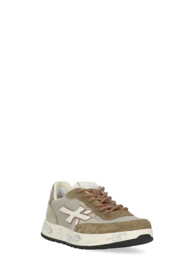 Premiata Nous Var. 7724 Sneaker In Neutral