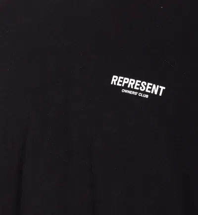 Represent T-shirts And Polos In Black