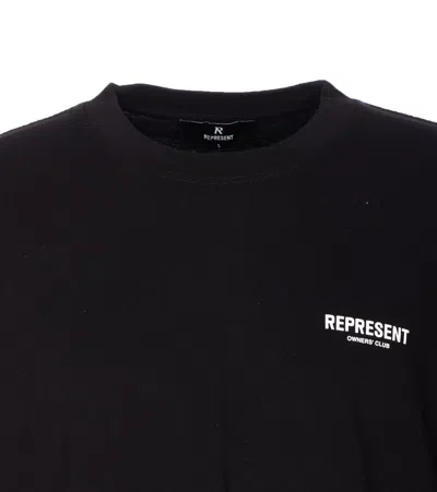 Represent T-shirts And Polos In Black