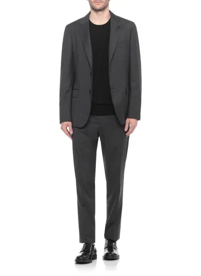 Tod's Polished Leather Lace-up Shoes With Rounded Toe In Black