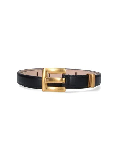 Balmain Belts In Black