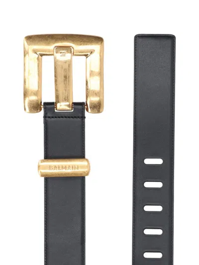 Balmain Belts In Black
