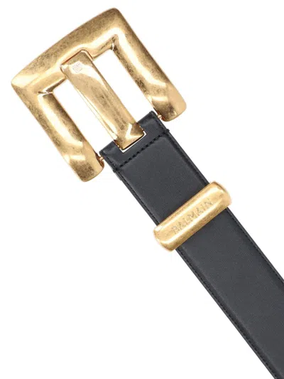 Balmain Belts In Black