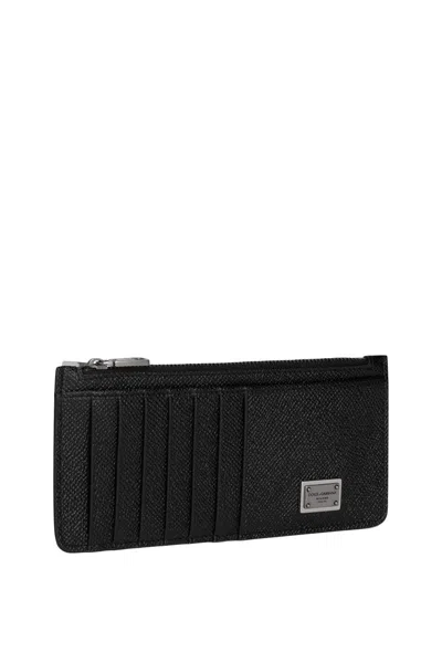 Dolce & Gabbana Small Leather Goods In Black
