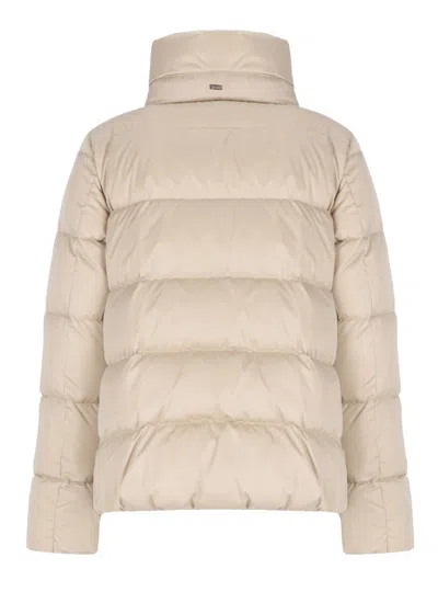 Herno Multicolor Polyester Coat In Multi