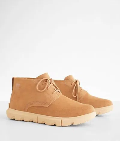 Sorel Men's Explorer Drift Leather Boot - Medium In Tawny Buff In Brown