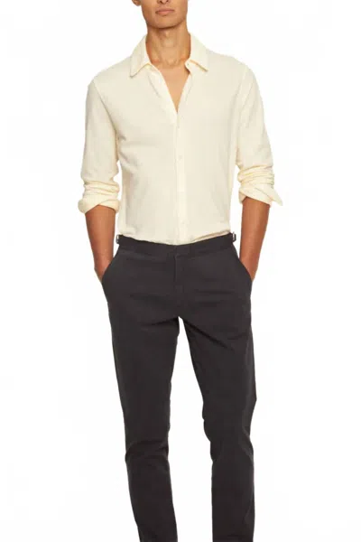 Orlebar Brown Giles Pique Gd Shirt In Cashew In Neutral