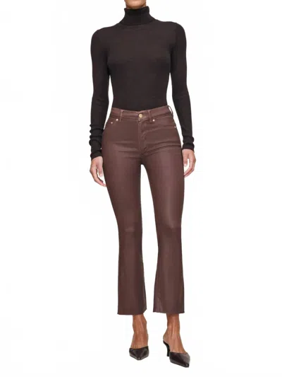 Dl1961 - Women's Bridget Boot High Rise Crop Jeans In Toffee In Multi