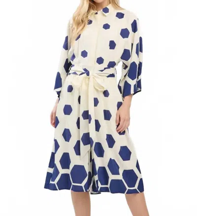 Big Hit Fashion Kimono Midi Jumpsuit In Beehive In Multi