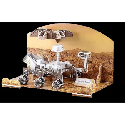 Texas Toy Distribution Nasa Curiosity Rover 3d Puzzle - 62 Piece