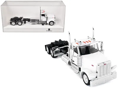 Ho Logistics Replicas Peterbilt 589 2-axel Day Cab White 1/87 (ho) Plastic Model Car By Ho Logistics