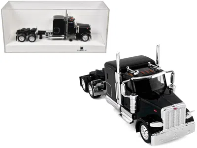 Ho Logistics Replicas Peterbilt 589 Truck With 72 Inch Sleeper Black 1/87 (ho) Plastic Model Car By Ho
