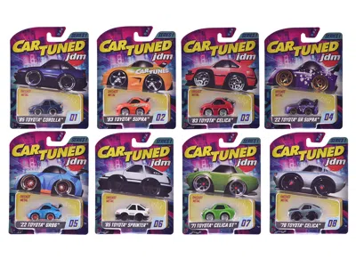 Car Tuned Jdm Tuners Series 1 Set Of 8 Pieces Diecast Model Cars By Cartuned