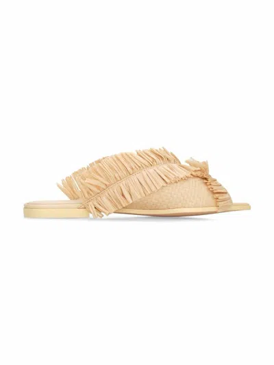 Andrea Iyamah Women's Pola Slippers In Natural In Neutral