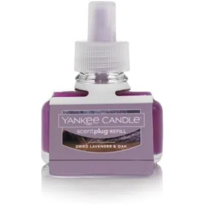 Yankee Candle Unisex Scentplug 0.62 oz Dried Lavender & Oak Diffuser Refill Fragrances 192833052261 In Pink