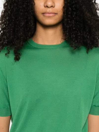 Prada Round-neck Short-sleeve T-shirt In Multi