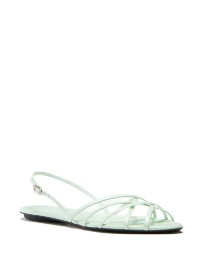 Proenza Schouler Uma Slingback Sandals In Green