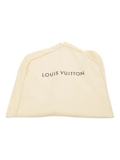 Pre-owned Louis Vuitton Monogram-jacquard Jacket In Black