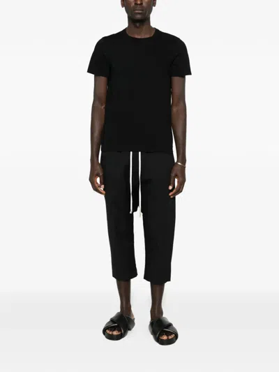 Rick Owens Short-sleeved Cotton T-shirt In Multi