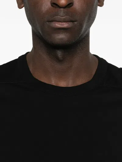Rick Owens Short-sleeved Cotton T-shirt In Multi